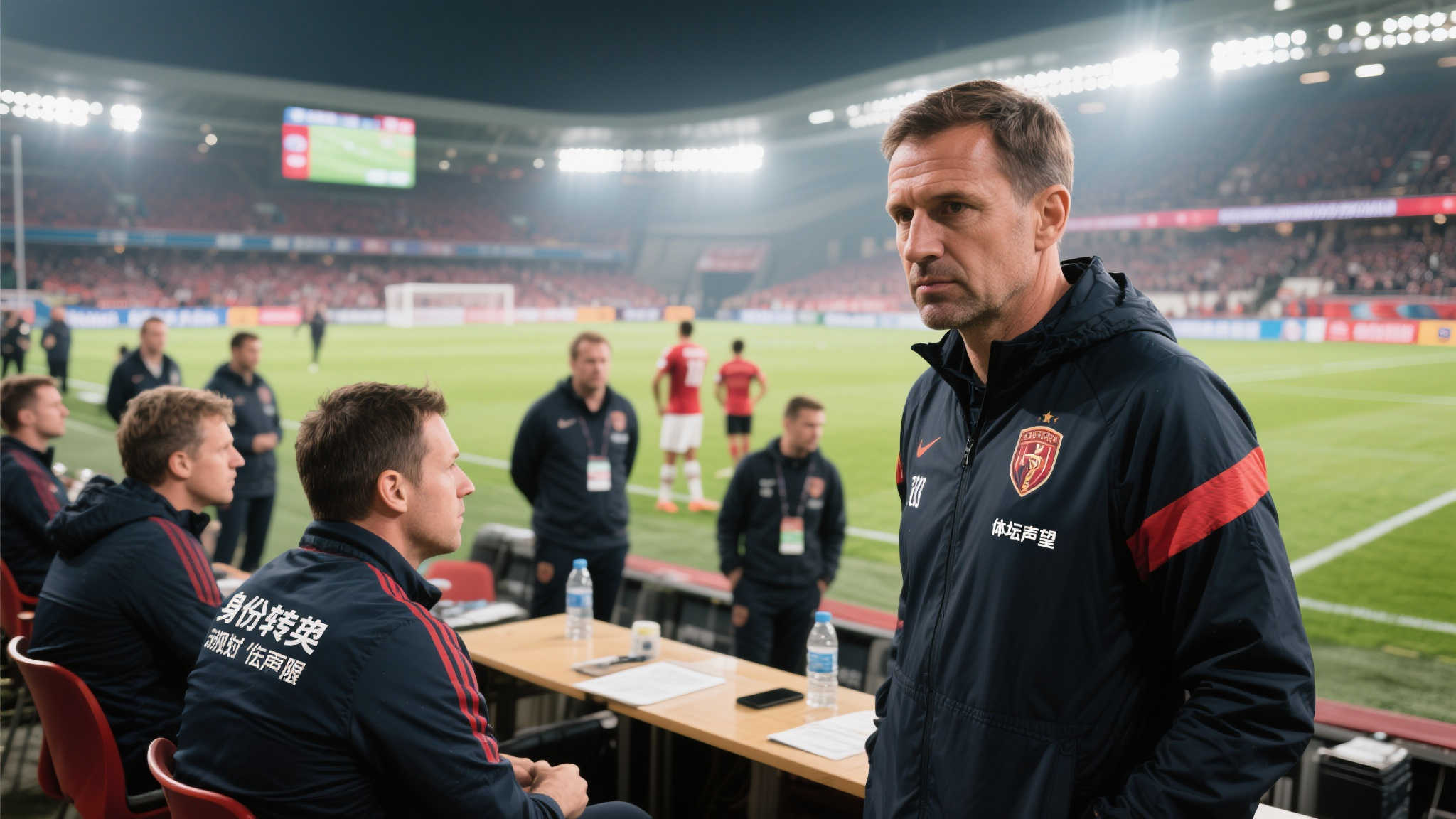 许多离开体育舞台中心的人士发现，在身份转换过程中过